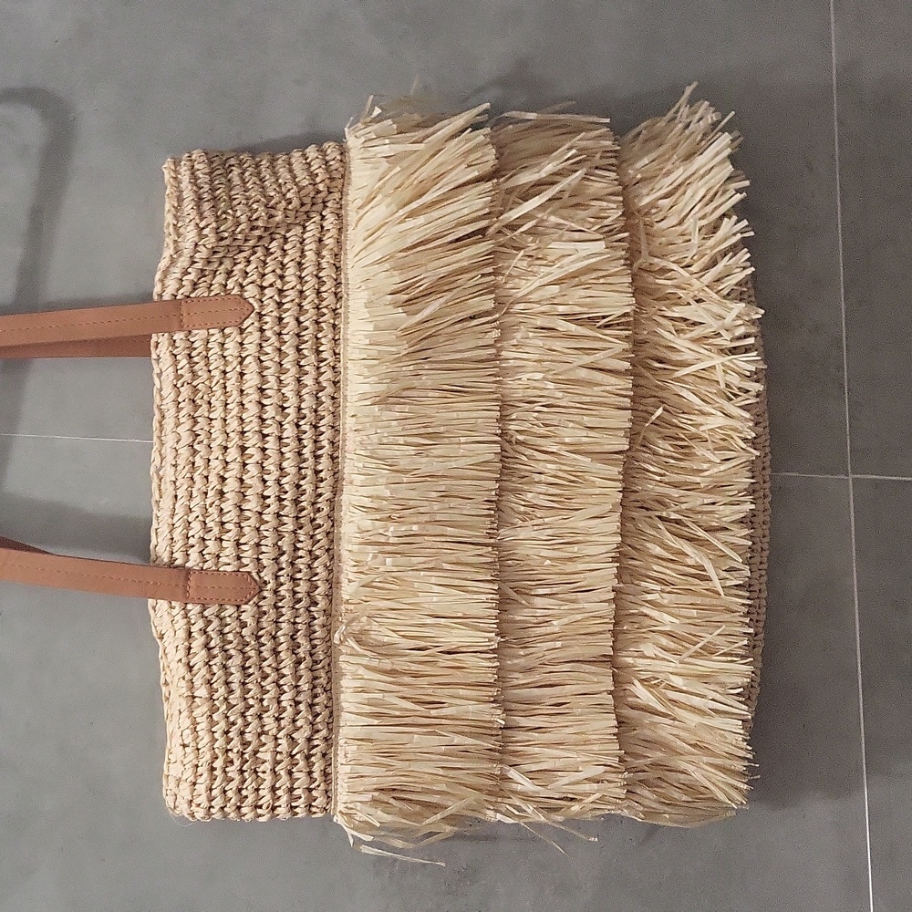 Straw Beach bag